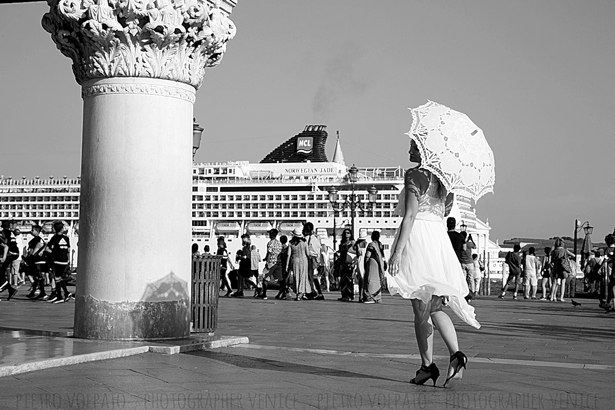 fotografo venezia mestre servizio foto modella