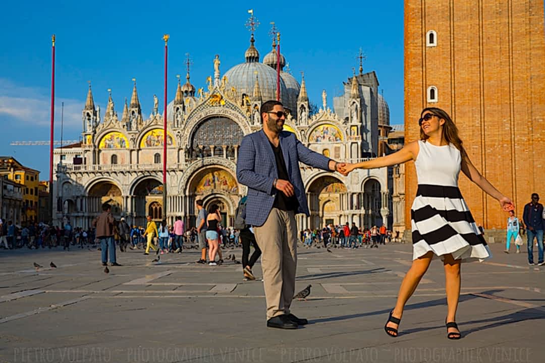 fotografo venezia servizio foto tour coppia in vacanza