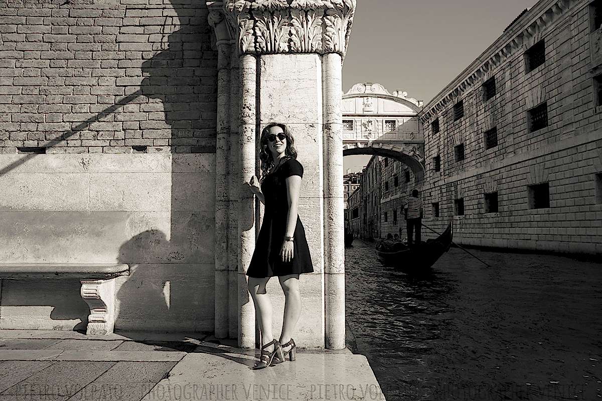 fotografo servizio foto modella a venezia