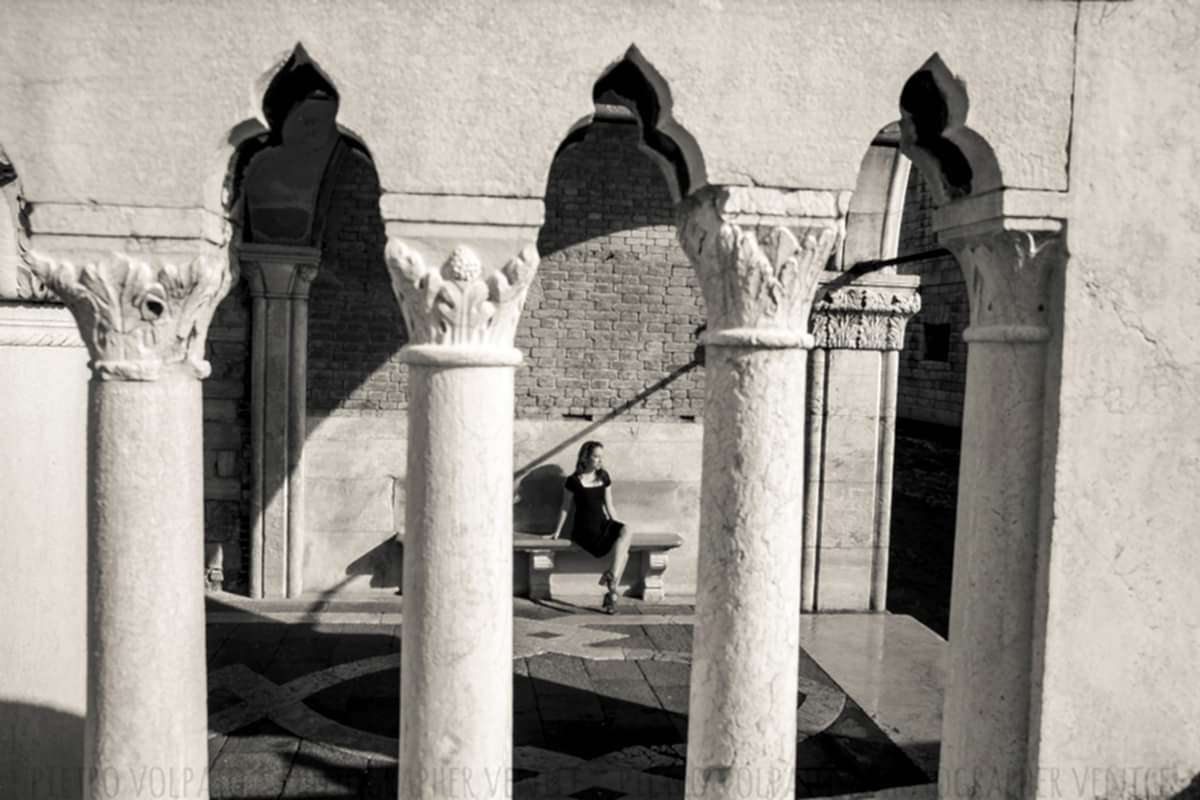 fotografo servizio foto modella a venezia