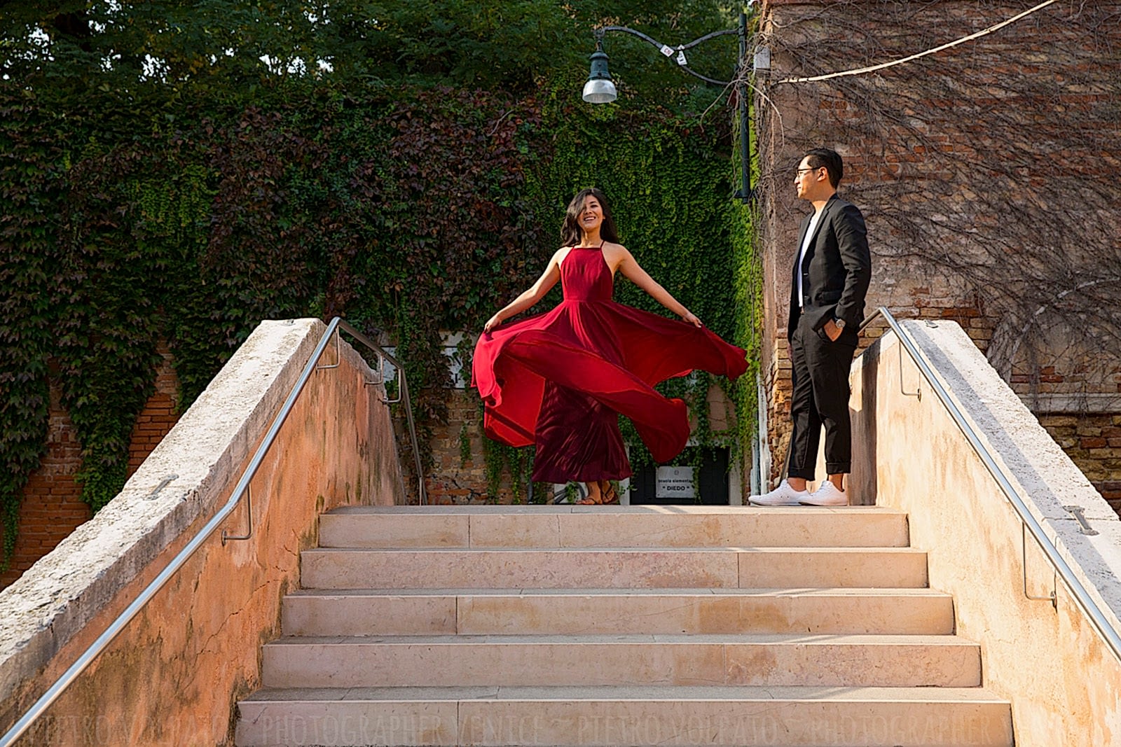 Fotografo Venezia servizio foto romantico divertente