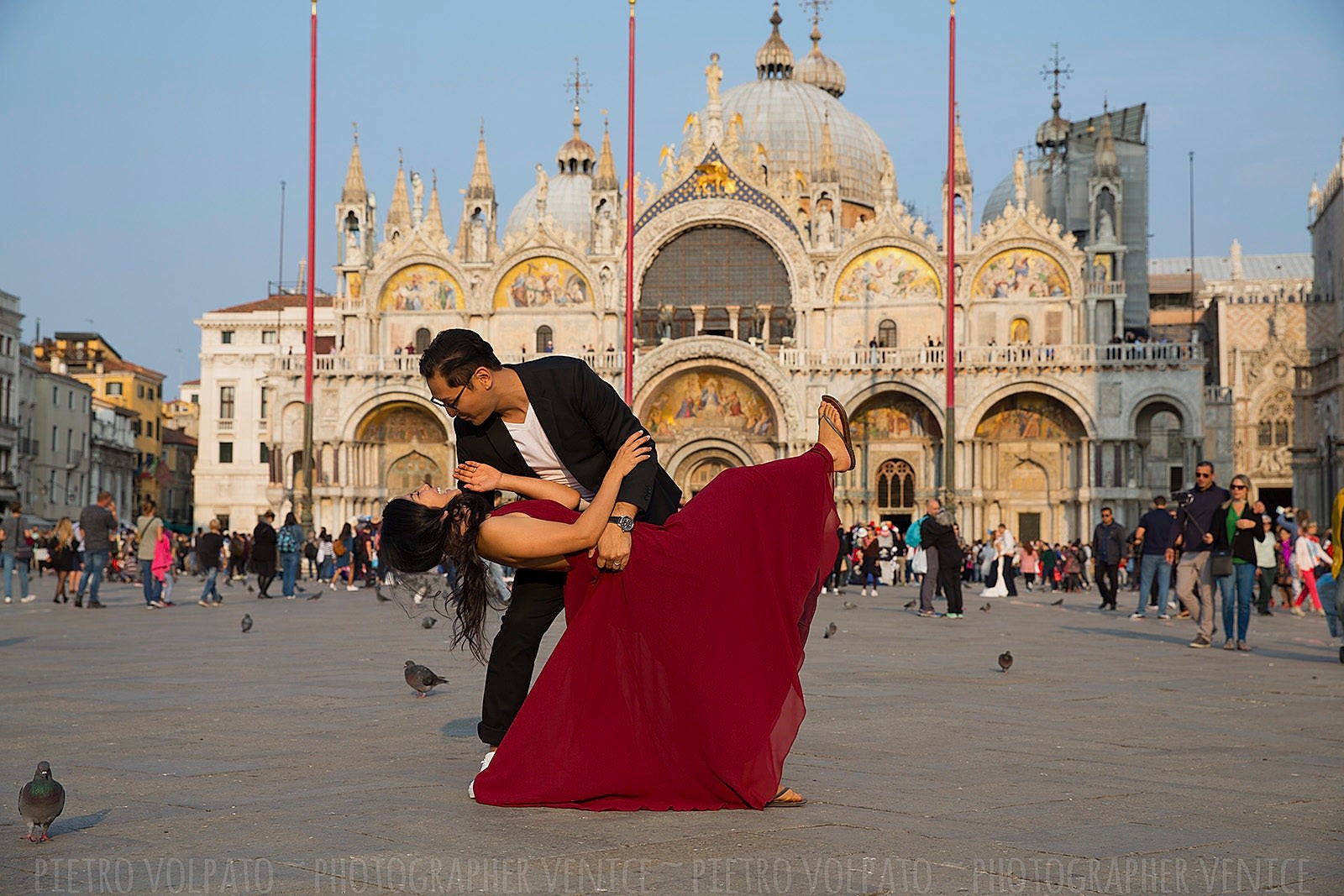 Fotografo Venezia servizio foto romantico divertente