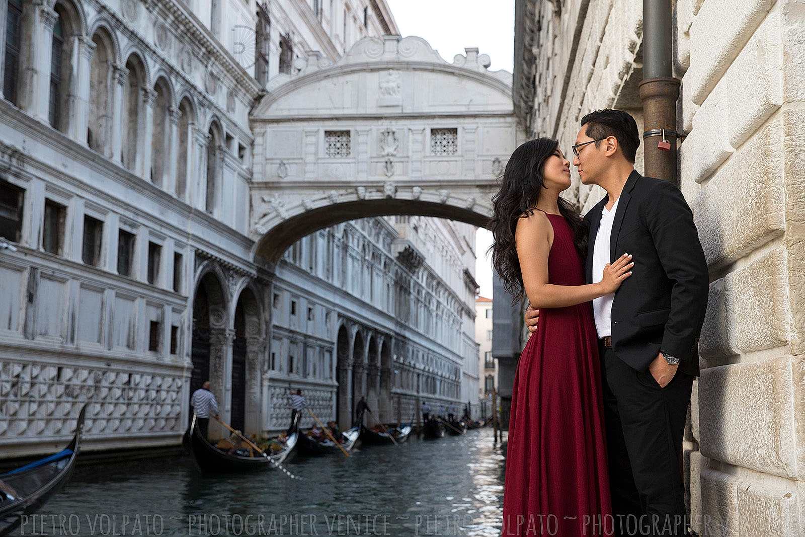 Fotografo Venezia servizio foto romantico divertente