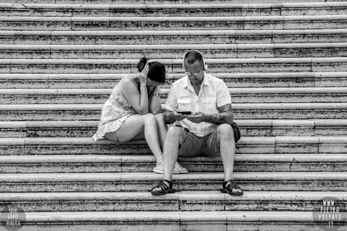 Fotografo professionista per corsi di fotografia e workshop foto personalizzati e individuali a Venezia durante una passeggiata