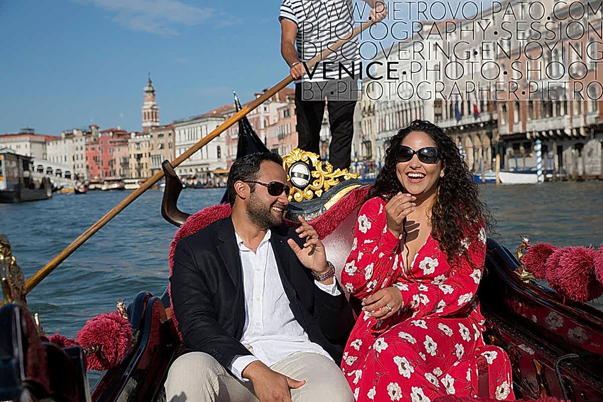 fotografo venezia servizio foto giro gondola