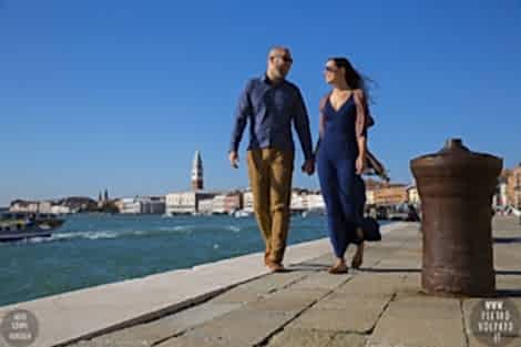 Fotografo Venezia Servizio Foto Passeggiata Innamorati