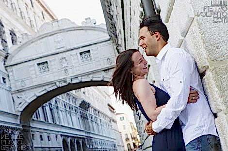 Venezia Fotografo per Sevizio Foto Vacanza Romantica