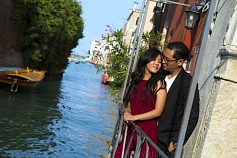 Fotografo Venezia Servizio Foto Romantico Divertente