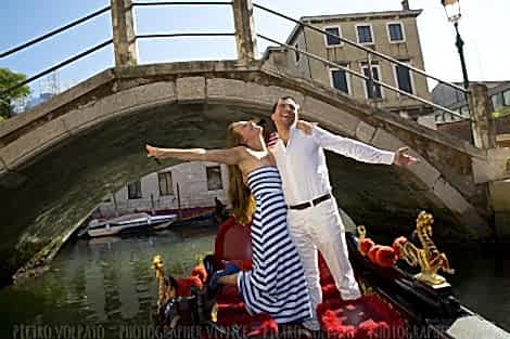 Fotografo Venezia Servizio Foto Innamorati