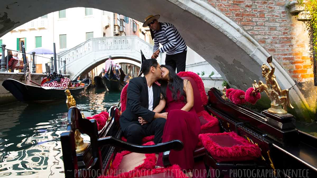 honeymoon photography session venice