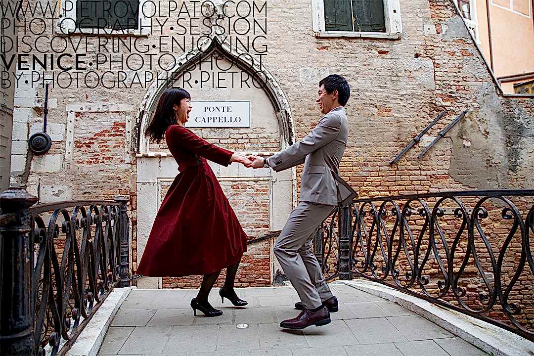 Photoshoot and tour in Venice by photographer Pietro Volpato