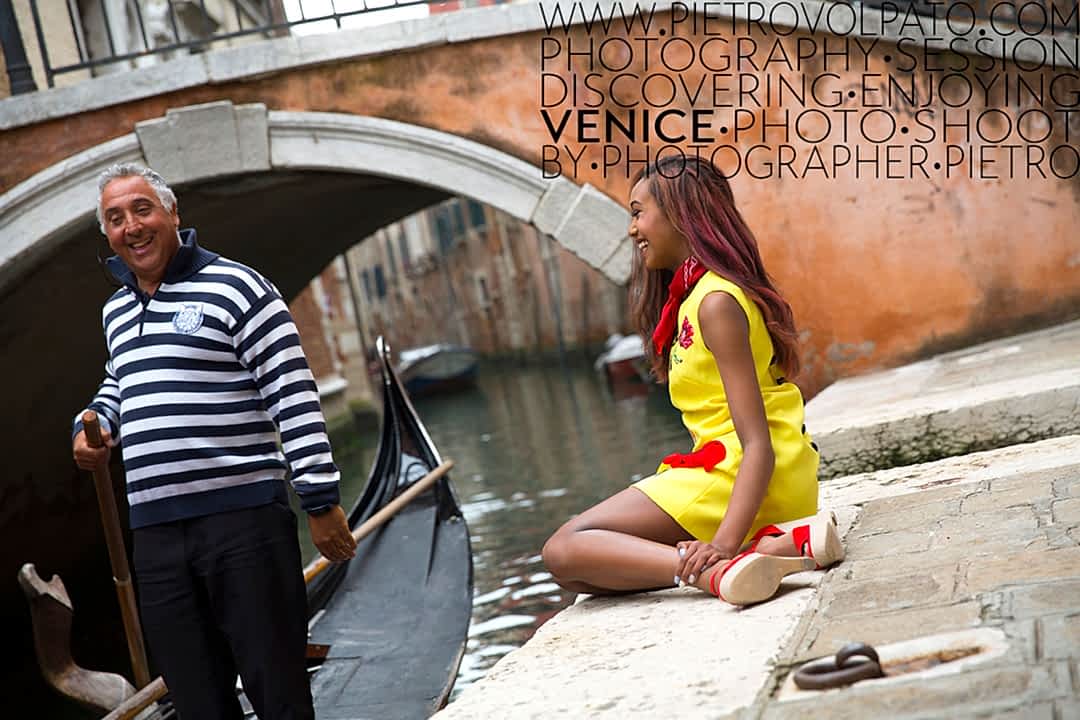 Venice Photo Shoot by photographer Pietro Volpato