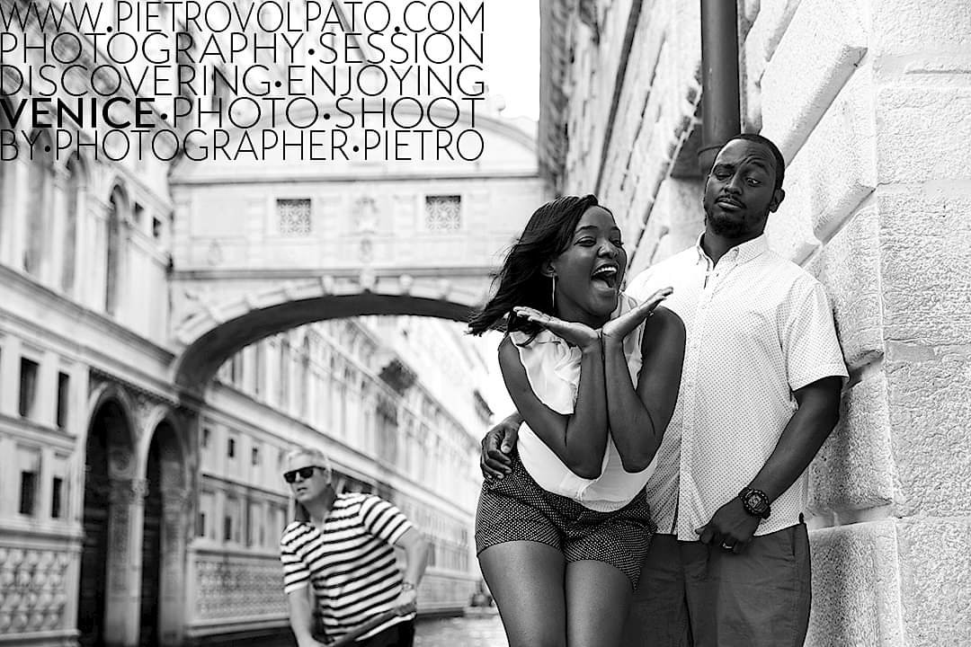 Vacation photo shoot in Venice by photographer Pietro Volpato